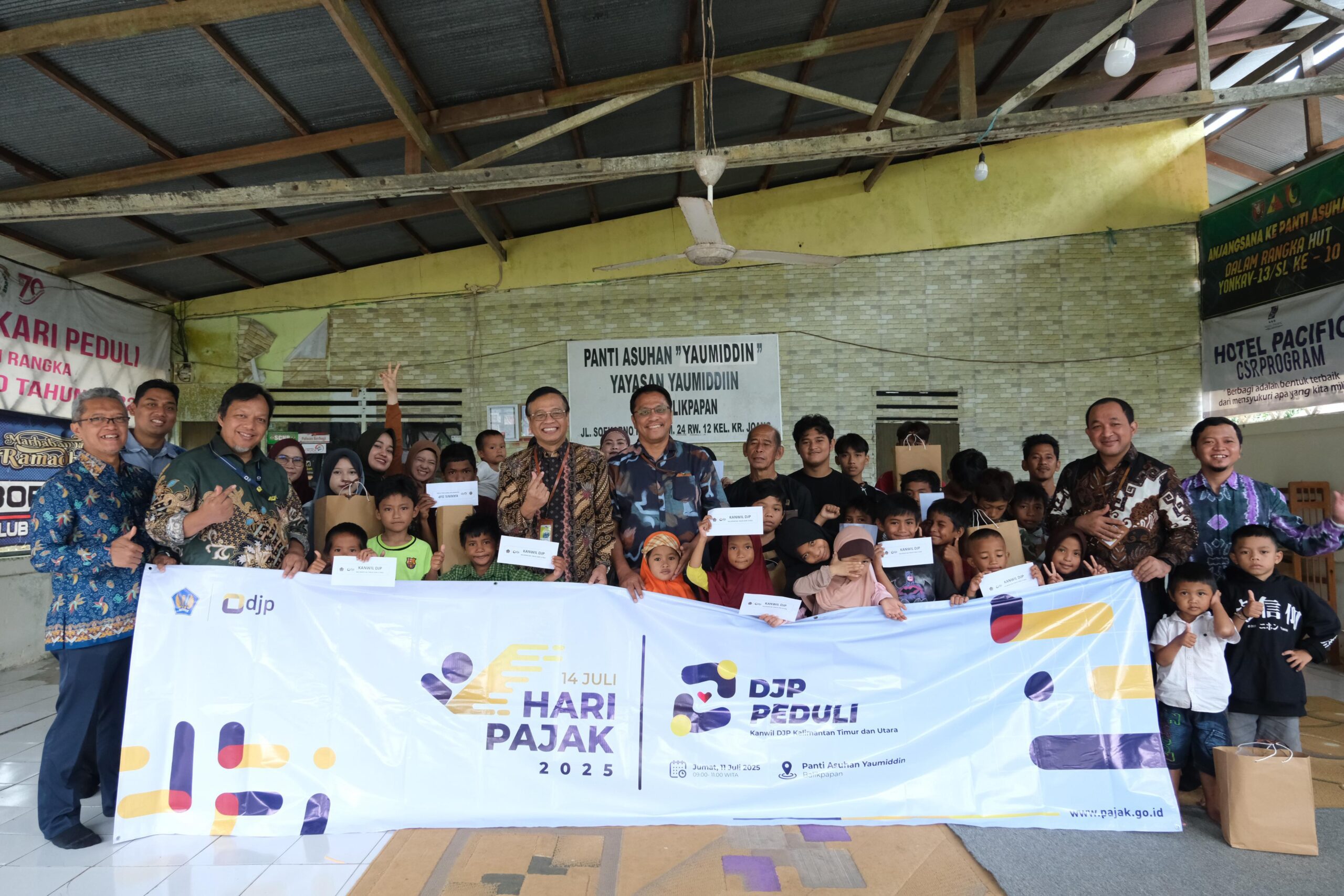 DJP se-Kota Hari Pajak 2025, Balikpapan menggelar upacara bersama / Pajak