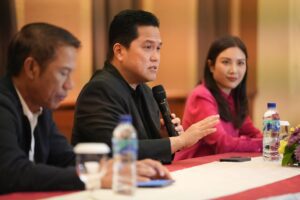 Ketua Umum PSSI Erick Thohir dan Sekjen Yunus Nusi / PSSI