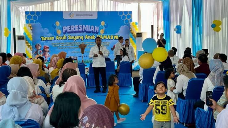 Peresmian Taman Asuh Sayang Anak (Tamasya) di Kantor Kemendukbangga, Jakarta (Foto: Kemendukbangga)