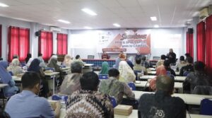 Sosialisasi LAPOR! dan PPID Goes to School menyasar tenaga pendidik, di SMA Negeri 1 Samarinda, Jumat (8/8/2025). / Pemprov Kaltim