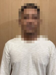 Pelaku yang diamankan Polres Bontang / Polda Kaltim