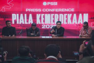 PSSI saat menggelar konfrensi pers, Kamis 31 Juli 2025 / PSSI