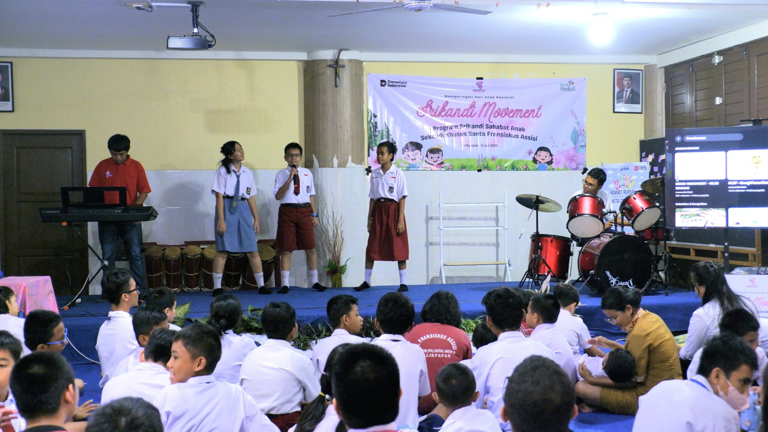 Srikandi UID Kaltimra menggelar kegiatan “Srikandi Sahabat Anak” di Sekolah Khusus Santo Fransiskus Asisi, Balikpapan, Kamis (31/7/2025).