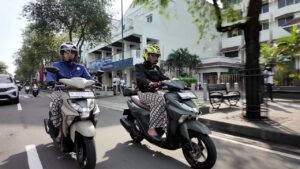 Yamaha menggelar touring bertajuk GEAR ULTIMATE RIDE dengan motor matik andalan mereka, GEAR ULTIMA