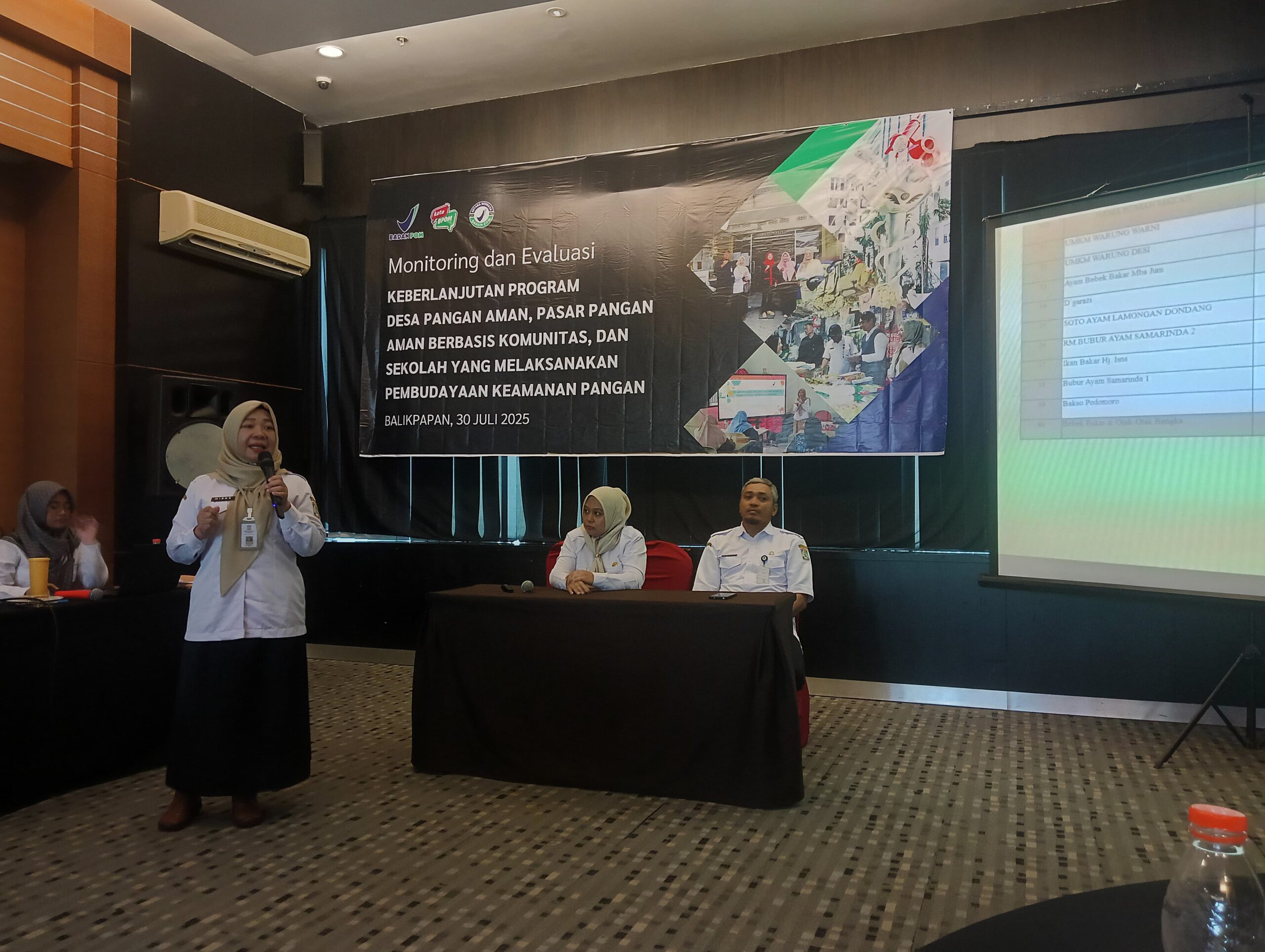 Gunung Sari Ilir Menjadi Kelurahan Pangan Aman 2025