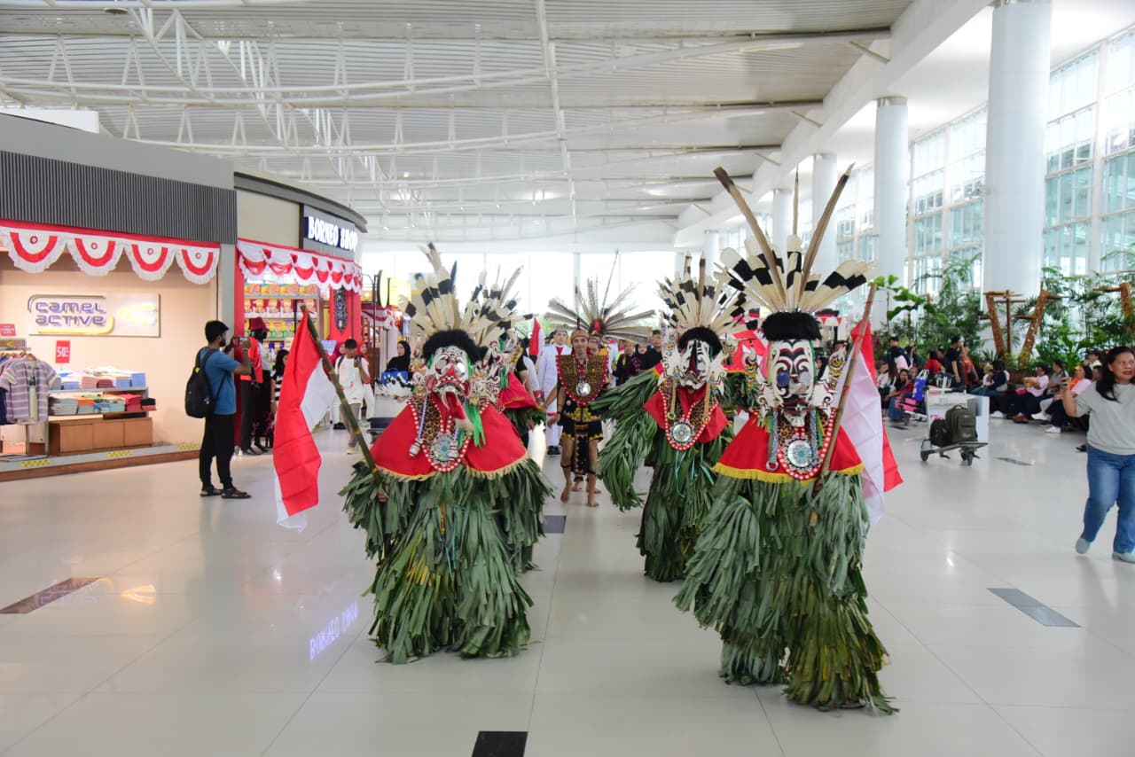Bandara SAMS Sepinggan Suguhkan Rangkaian Kegiatan Menarik untuk Memperingati HUT RI ke 80