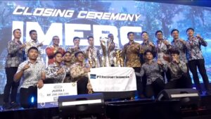 Tim Rescue Freeport Indonesia keluar sebagai juara umum di ajang Indonesia Mining Emergency Response Competition (IMERC) 2025.