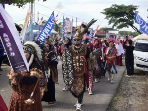 Grebek Kampung Yamaha Meriahkan HUT RI ke-80