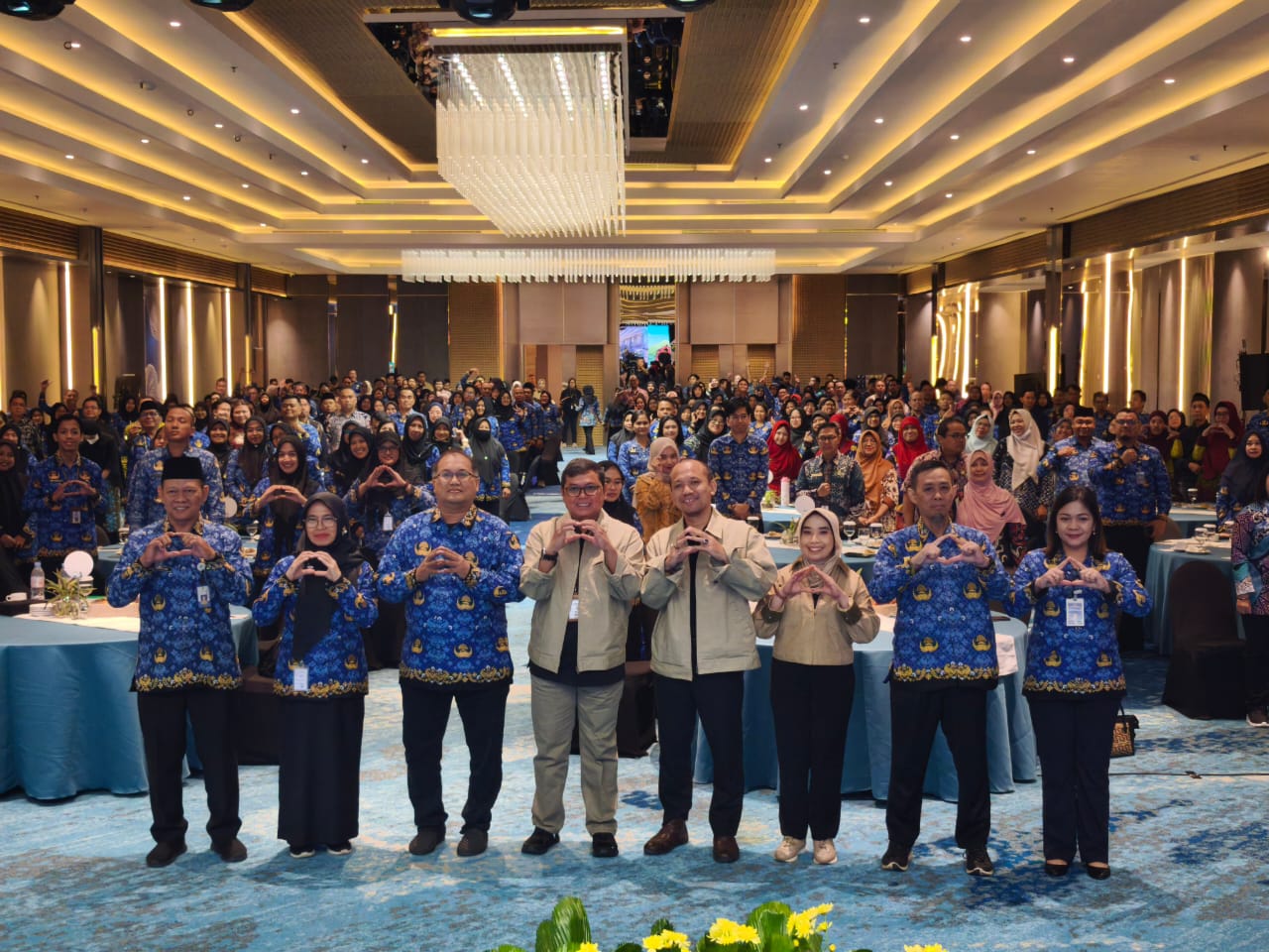 BPJS Kesehatan bersama KORPRI menggelar sarasehan di Balikpapan, Kamis (28/8/25).