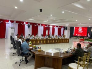 unjungan kerja Badan Anfggaran (Banggar) DPRD Kaltim ke Pemerintah Kota Balikpapan