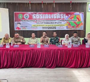 Desa Bakungan, Kecamatan Loa Janan, Kabupaten Kutai Kartanegara, menggelar sosialisasi Pencegahan dan Pemberantasan Penyalahgunaan dan Peredaran Gelap Narkoba (P4GN)
