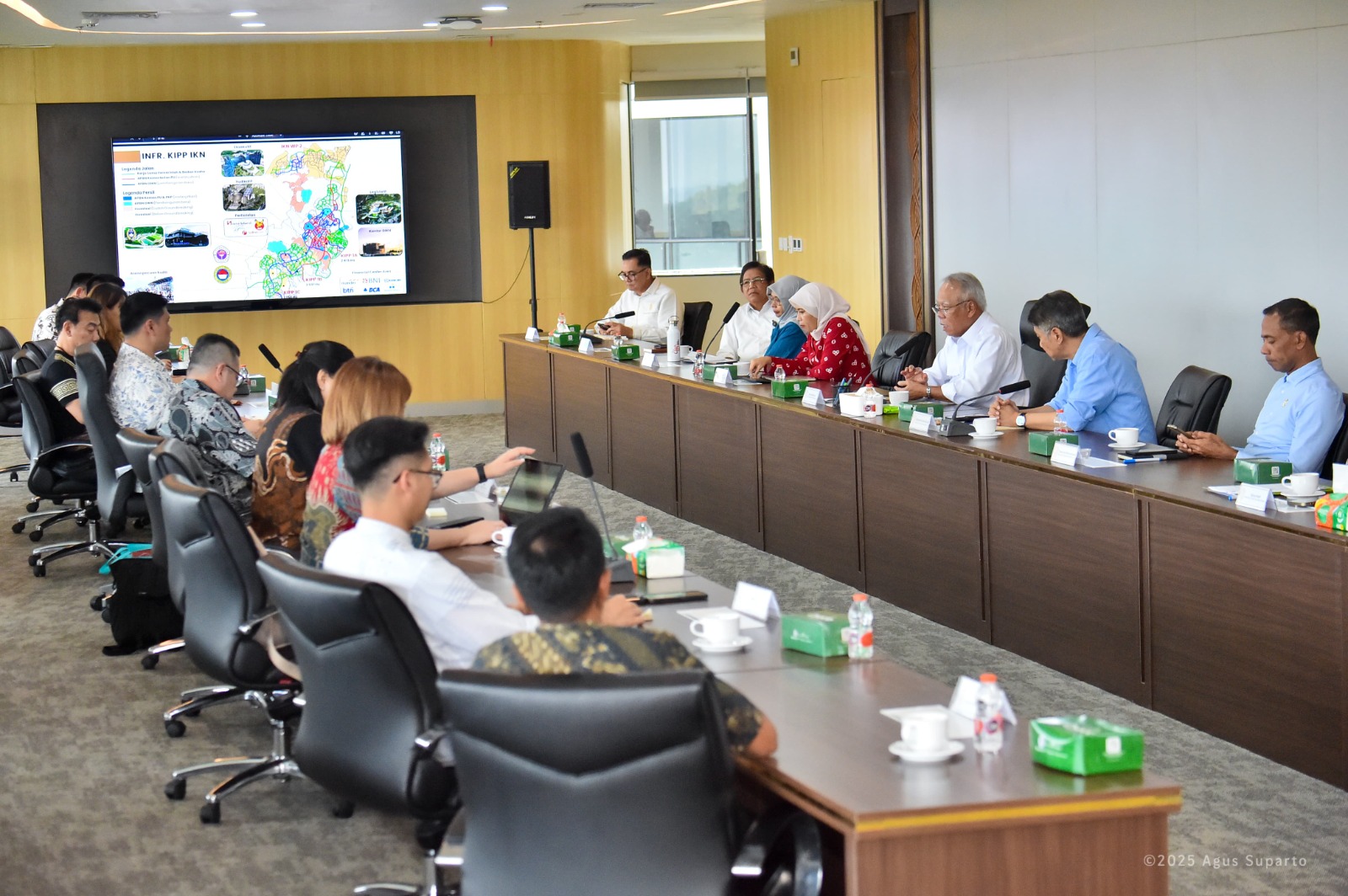 Managemen Artha Graha Network bertemu dengan Otorita IKN / Humas Otorita IKN