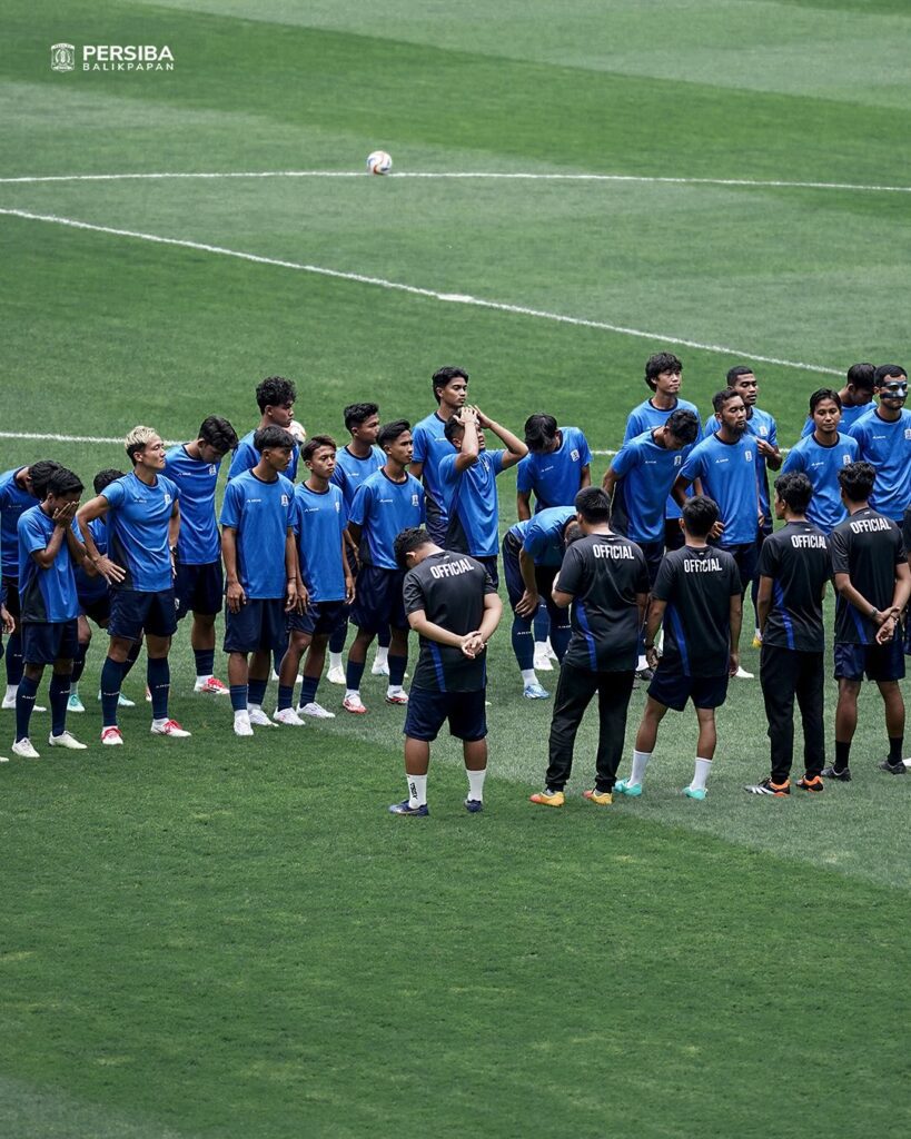 Persiapan Persiba Balikpapan di Stadion Batakan / Oficial Persiba Balikpapan
