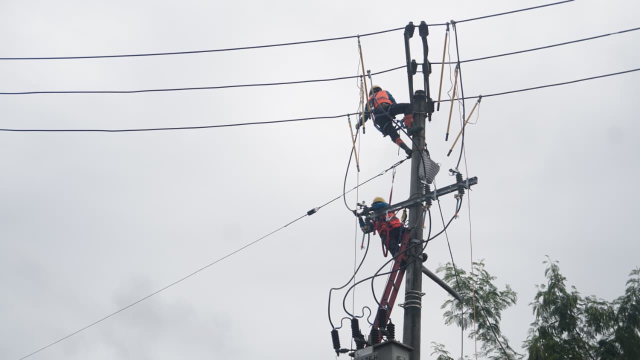 PLN Gerak Cepat Pulihkan Listrik di Samarinda Seberang