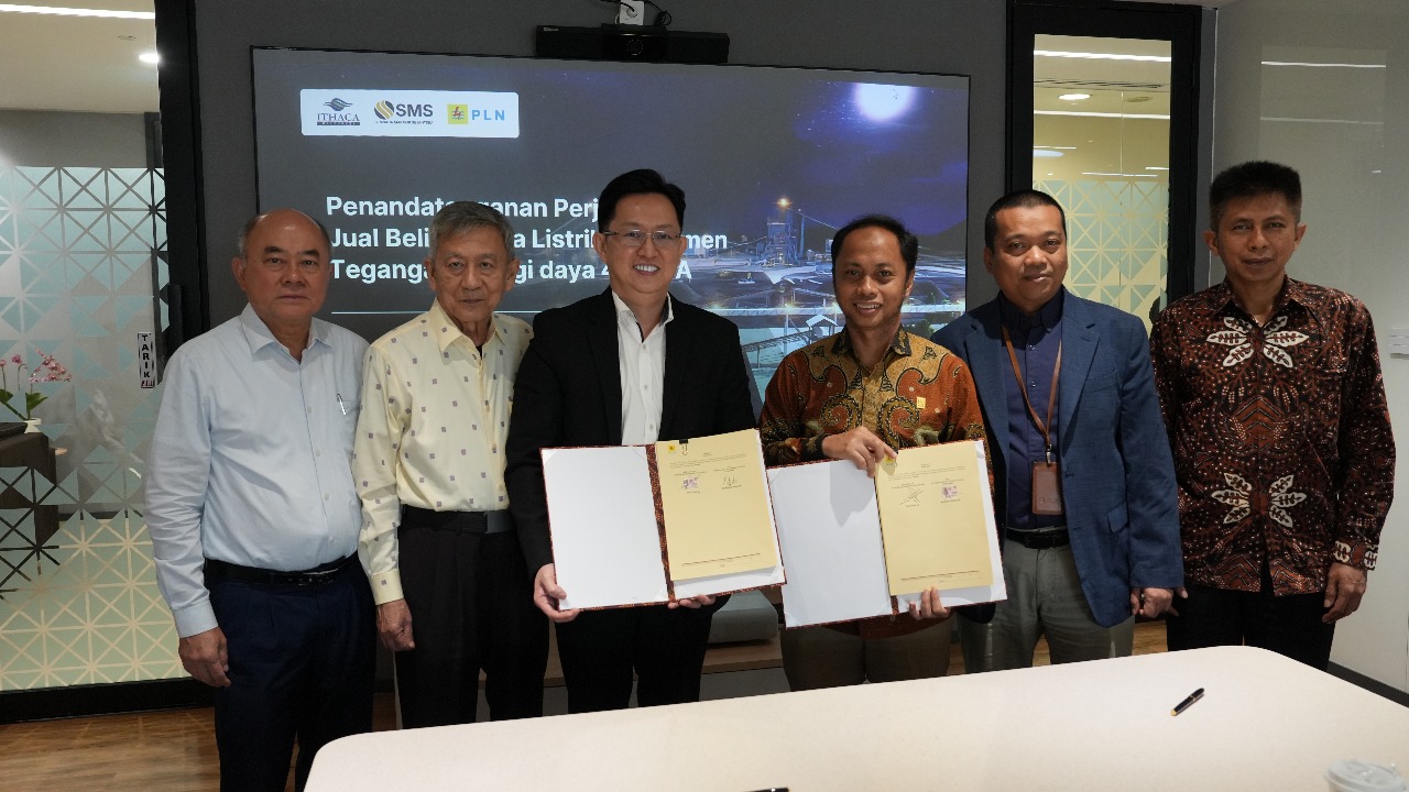 PLN meneken Perjanjian Jual Beli Tenaga Listrik (PJBTL) dengan PT Sembada Makmur Sejahtera (SMS), bagian dari Ithaca Group dan AP Investment Group.