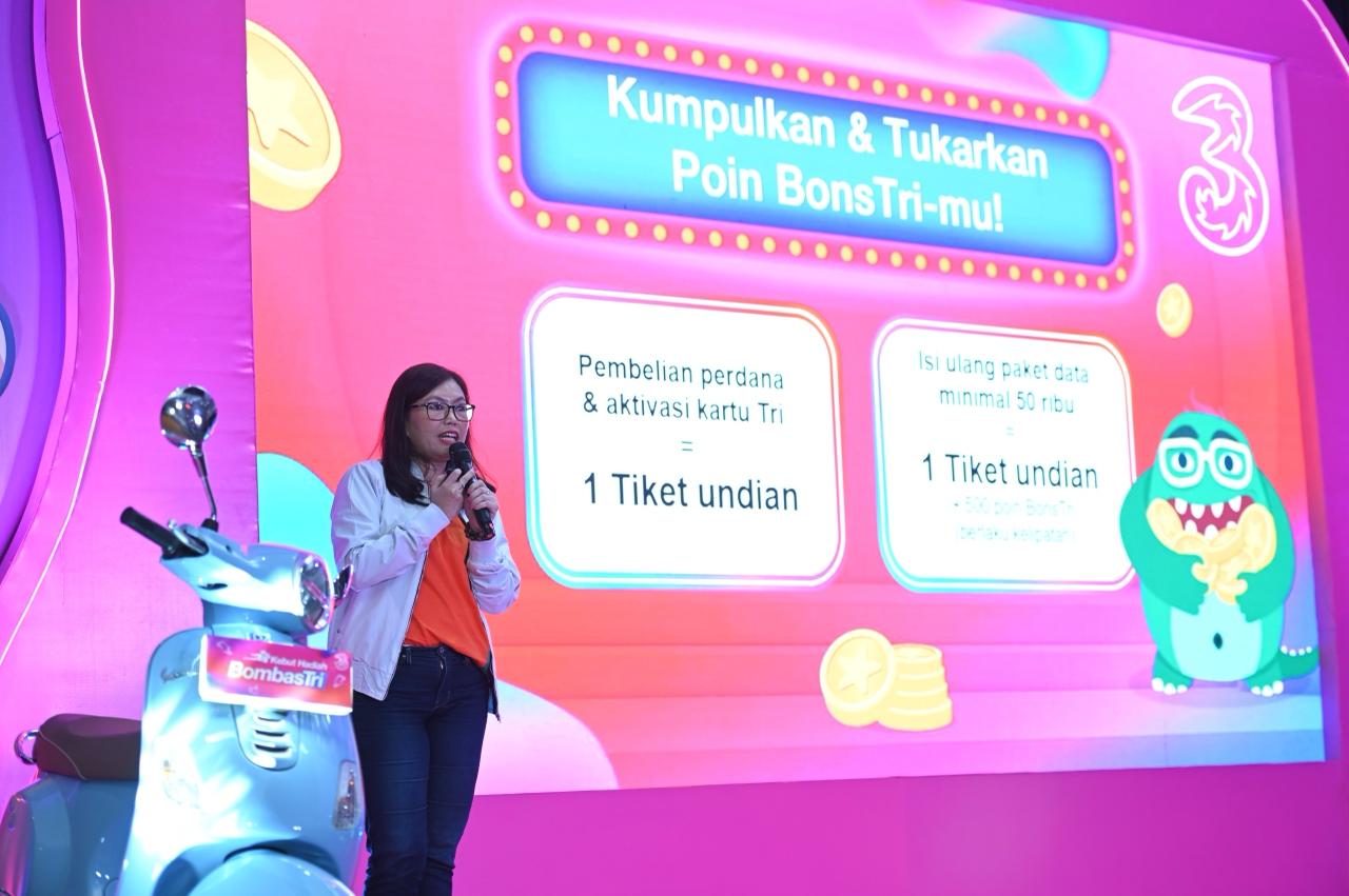 Tri Kembali Gelar Kebut Hadiah BombasTri 2025