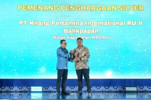Program WASIAT Kilang Pertamina Balikpapan Raih Silver Award dari Kemendes PDTT