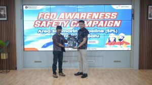 Pertamina Patra Niaga Regional Kalimantan menggelar Focus Group Discussion (FGD) bertema Awareness Safety Campaign Area Submarine Pipeline (SPL) Fuel Terminal Tanjung Batu