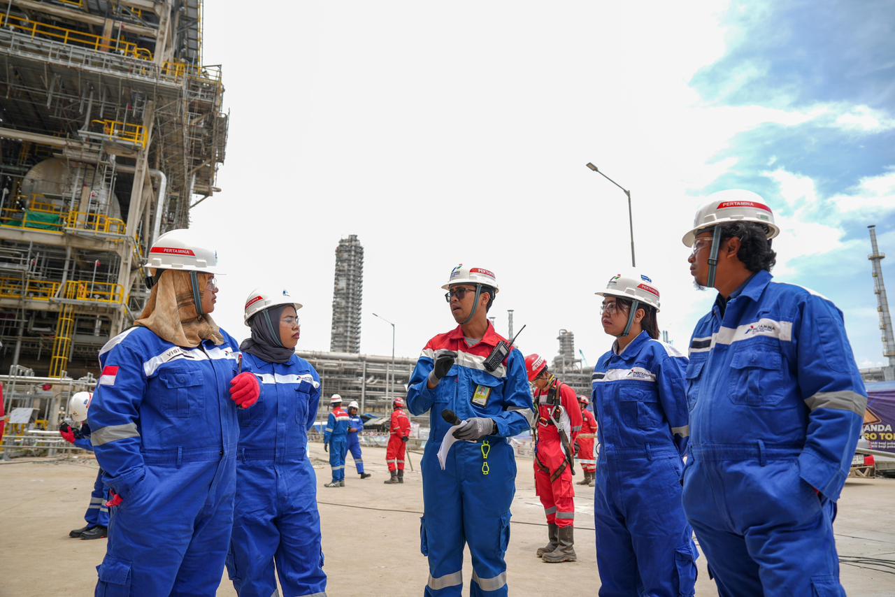 RDMP Balikpapan dan Lawe-Lawe Masuki Tahap Akhir, Jurnalis Saksikan Langsung Progres Proyek Energi Raksasa Pertamina