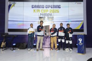 PT Kilang Pertamina Internasional (KPI) Unit Balikpapan resmi membuka turnamen tahunan KPI CUP III 2025