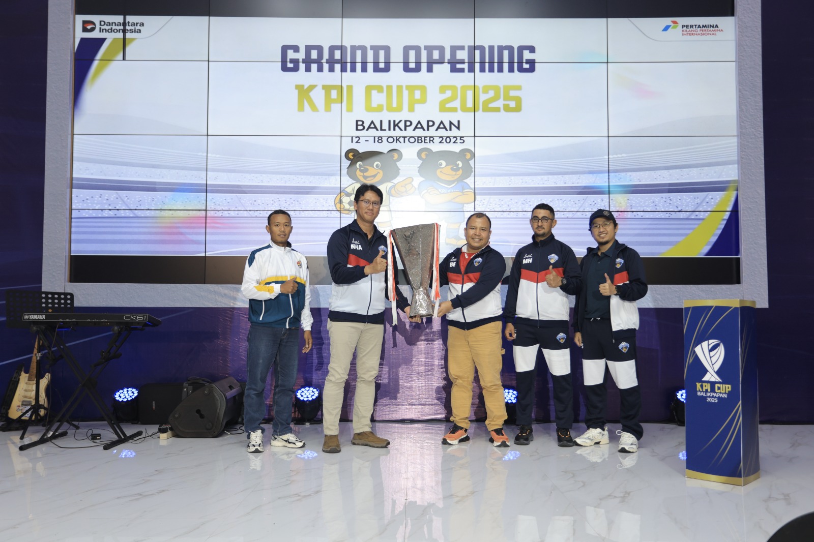 PT Kilang Pertamina Internasional (KPI) Unit Balikpapan resmi membuka turnamen tahunan KPI CUP III 2025