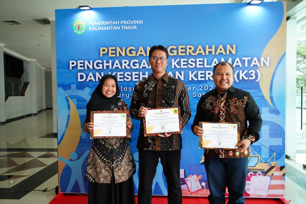 Konsisten Terapkan Budaya K3, Kilang Pertamina Balikpapan Sabet Tiga Penghargaan K3 Kaltim 2025