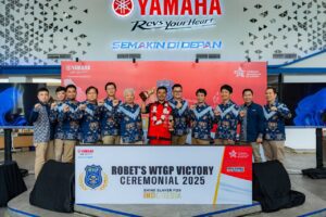 Yamaha Rayakan Kemenangan Teknisi Indonesia di WTGP 2025 dengan Seremonial Istimewa