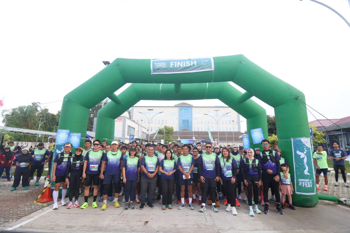 RS Pertamina Panorama Balikpapan Rayakan HUT Pertama dengan Fun Run 5K