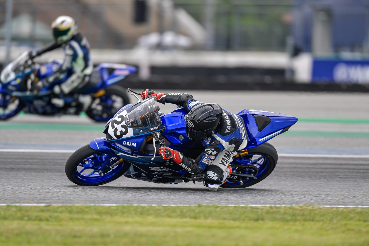 Debut di Yamaha R3 BLU CRU Asia-Pacific, Sabian Fathul Ilmi Langsung Curi Perhatian