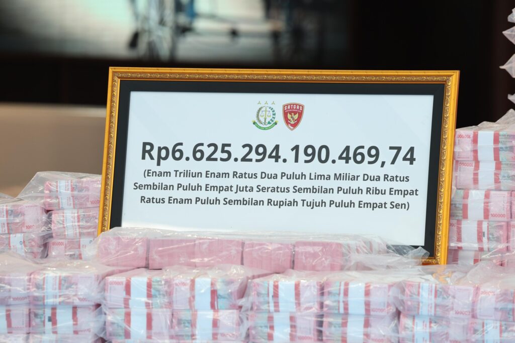 Satgas PKH Selamatkan keuangan negara mencapai Rp6.625.294.190.469,74