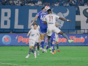 Laga antara Persib Bandung vs PSM Makassar yang berakhir dengan skor 1-0 / FB PSM Makassar