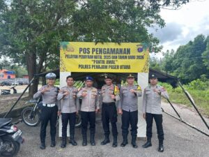 Pos Pengamanan di PPU / Polda