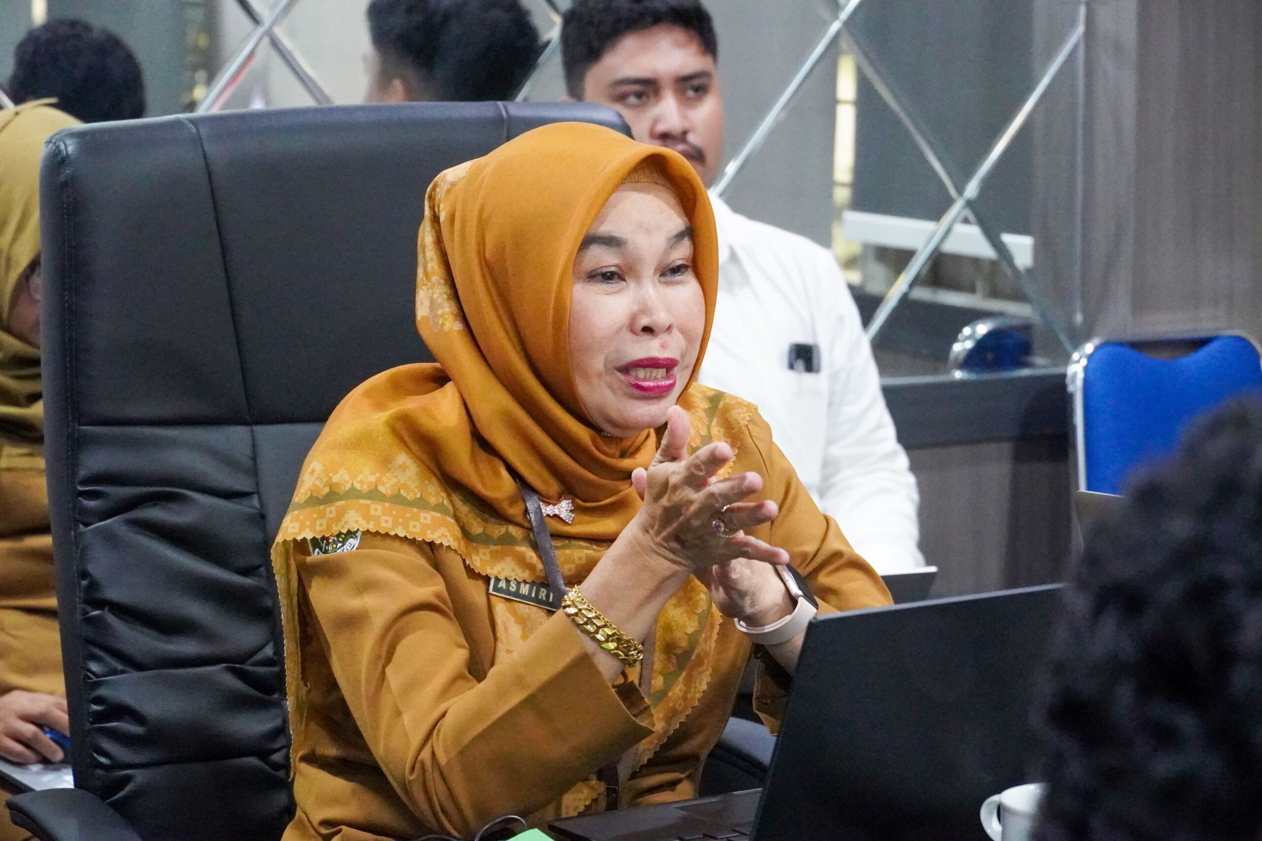 Kepala Bidang Perkebunan Berkelanjutan Dinas Perkebunan (Disbun) Kaltim, Asmirilda / Pemprov