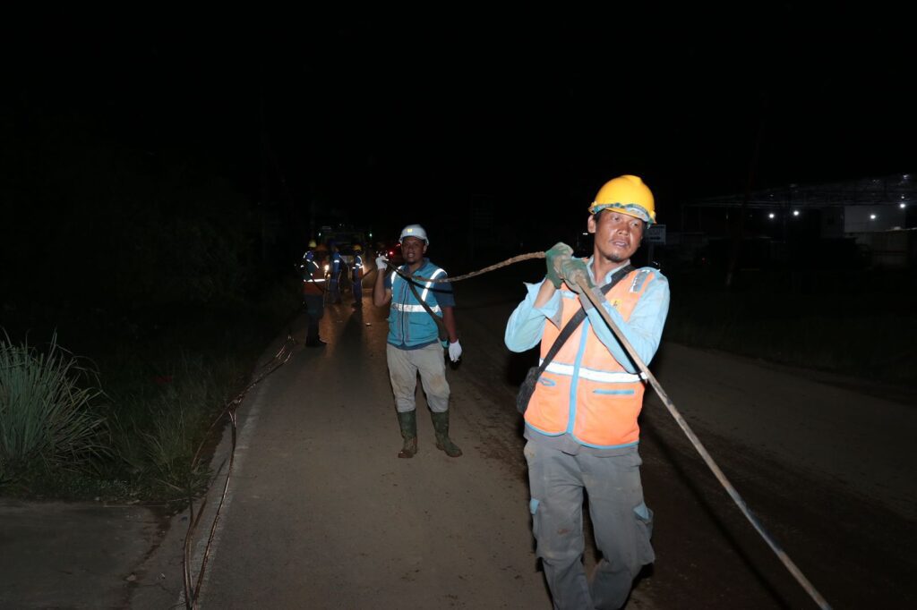 PLN akhirnya menuntaskan pemulihan sistem listrik di seluruh wilayah Sumatera Utara.