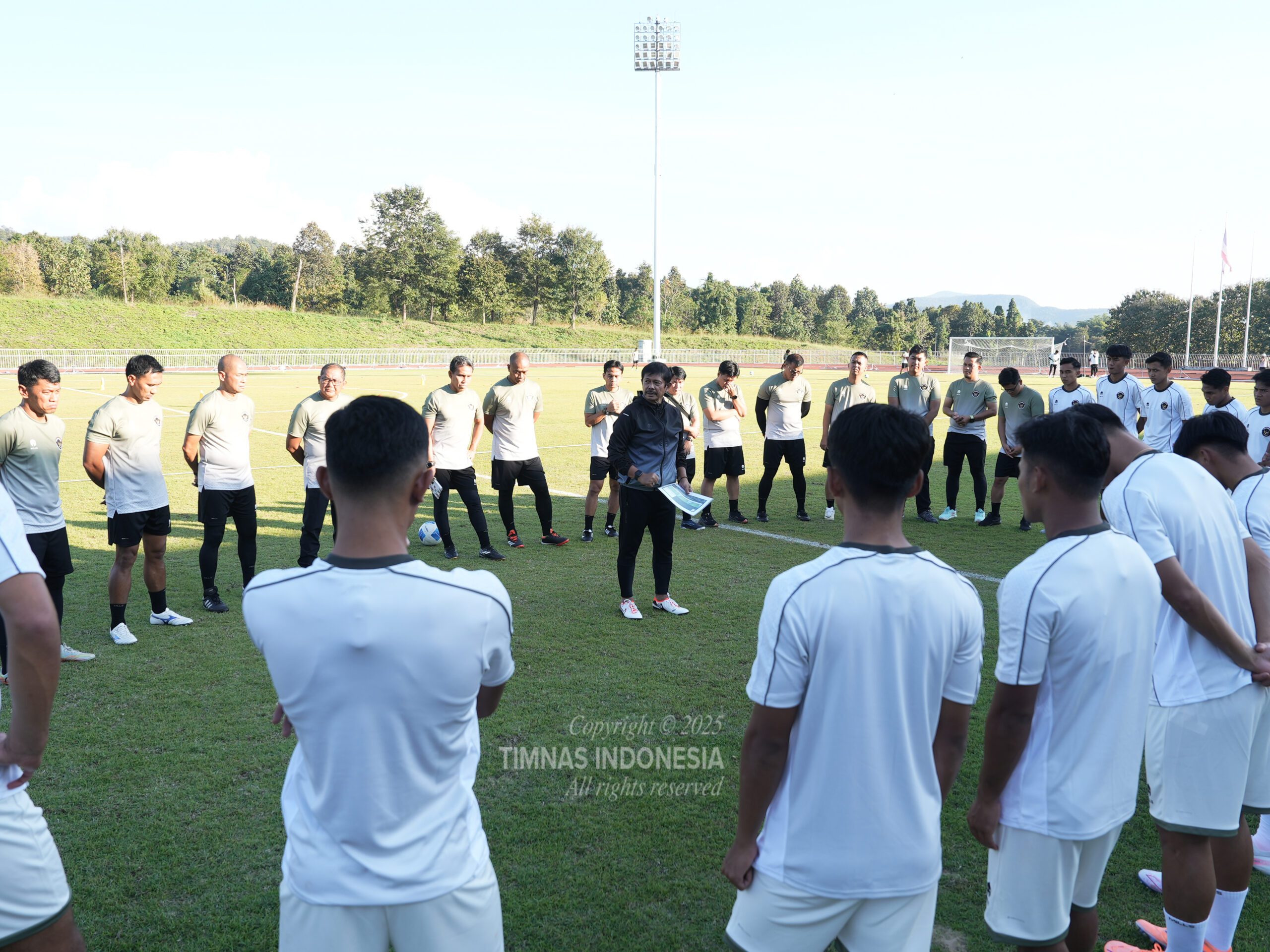 Skat Timnas -22 Indnesia menjalani persiapan / PSSI