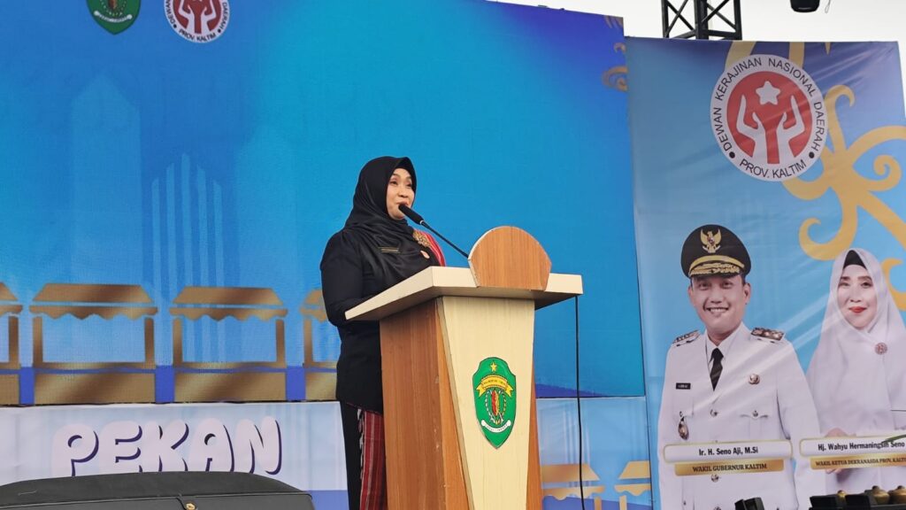 Wakil Ketua Dewan Kerajinan Nasional Daerah (Dekranasda) Kaltim Wahyu Hernaningsih Seno,