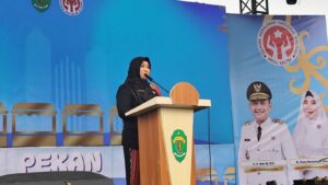 Wakil Ketua Dewan Kerajinan Nasional Daerah (Dekranasda) Kaltim Wahyu Hernaningsih Seno,