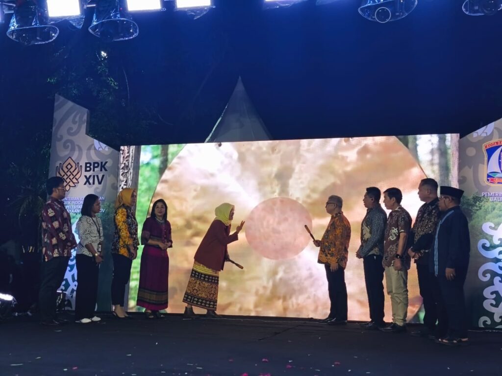 Pekan Budaya Borneo 2025 resmi dibuka pada Jumat (12/12/2025) di Taman Bekapai, Balikpapan