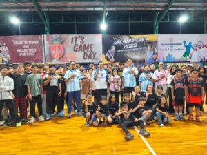 PT Kilang Pertamina Internasional (KPI) Refinery Unit (RU) V Balikpapan menggerlar Kejuaraan Bola Basket