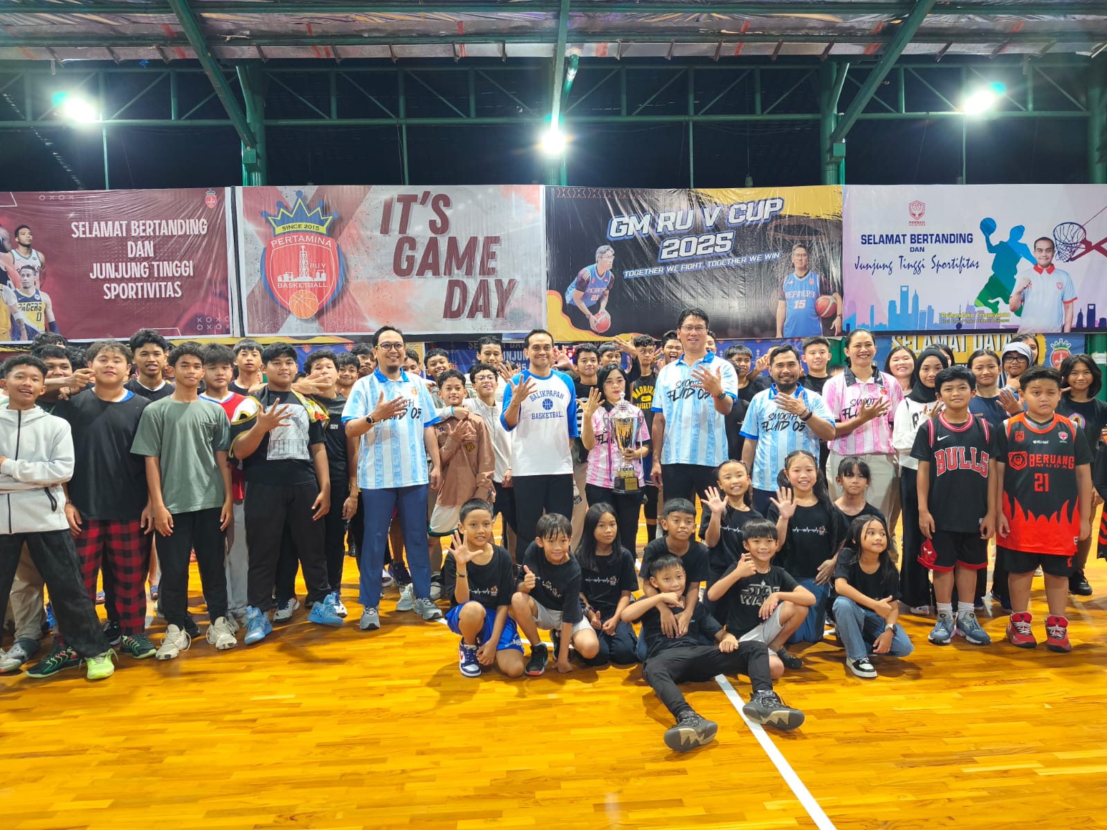 PT Kilang Pertamina Internasional (KPI) Refinery Unit (RU) V Balikpapan menggerlar Kejuaraan Bola Basket