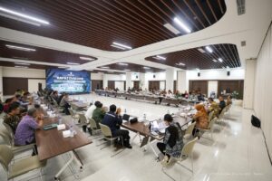 Rapat Evaluasi Satuan Tugas (Satgas) Penanggulangan Aktivitas Ilegal sekaligus Penyusunan Rencana Kerja Tahun 2026 yang digelar pada Jumat (12/12/2025) / Humas Otorita IKN