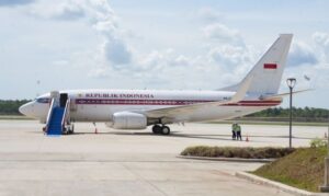 Presiden Prabowo Subianto bertolak ke Jakarta dari Bandara Nusantara, IKN, Selasa 13 Januari 2026 / Pemprov