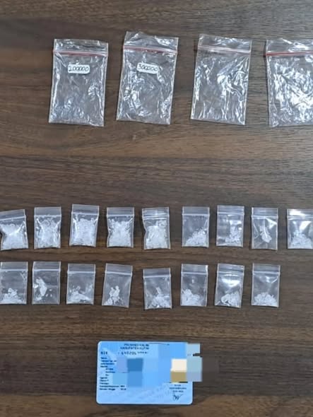 Barang bukti sabu yang diamankan Polres Kukar / Polsek Loa Kulu