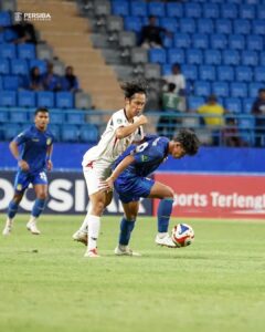 Laga Persiba Balikpapan vs Deltras FC yang beerakhir dengan kekalahan 1-2 / FB Persiba