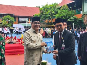 Peringatan Hari Amal Bakti (HAB) ke-80 Kementerian Agama Republik Indonesia di Kota Balikpapan berlangsung meriah pada Sabtu (3/1/2026)