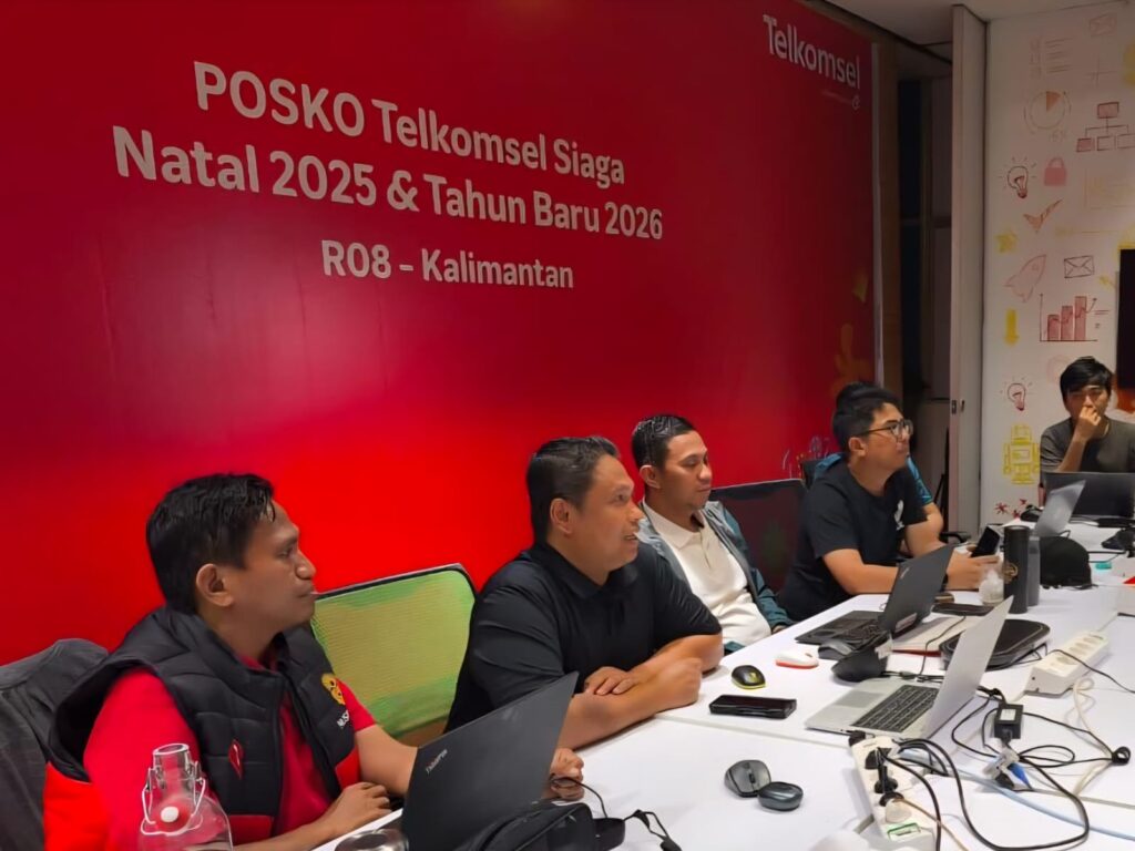 Telkomsel di Kalimantan Sukses Kawal Lonjakan Trafik 15,16% Selama Libur Natal dan Tahun Baru
