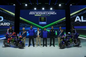 Monster Energy Yamaha MotoGP Resmi Masuk Era V4, Livery 2026 Diluncurkan di Jakarta