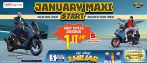 Yamaha Kaltim menghadirkan promo motor MAXI yang memungkinkan warga membawa pulang Nmax Neo atau Aerox Alpha dengan harga ringan