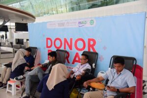 Wujudkan Budaya K3, Bandara SAMS Sepinggan Gelar Aksi Donor Darah