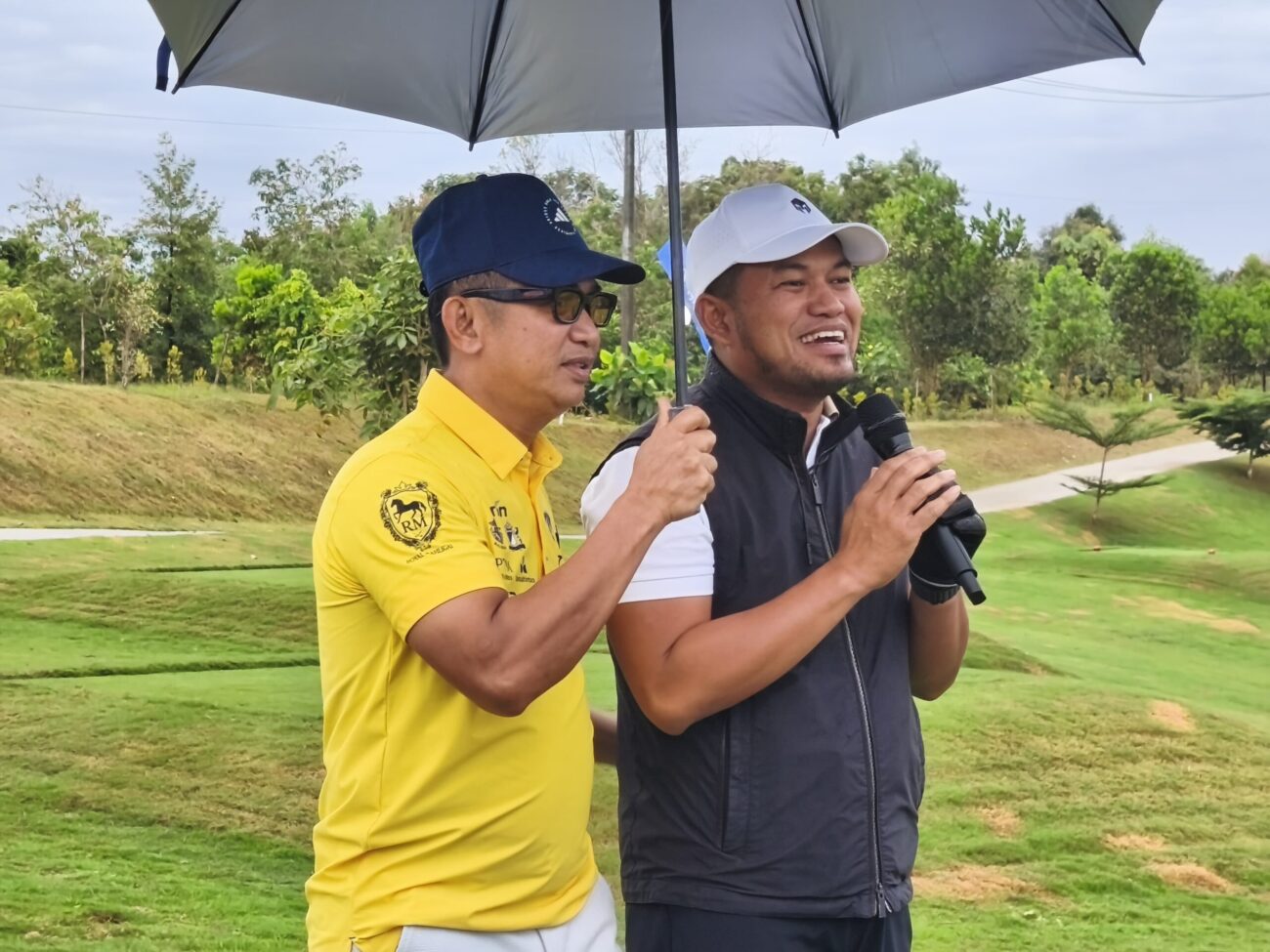 Turnamen golf di Lapangan Royal Maligai, Balikpapan